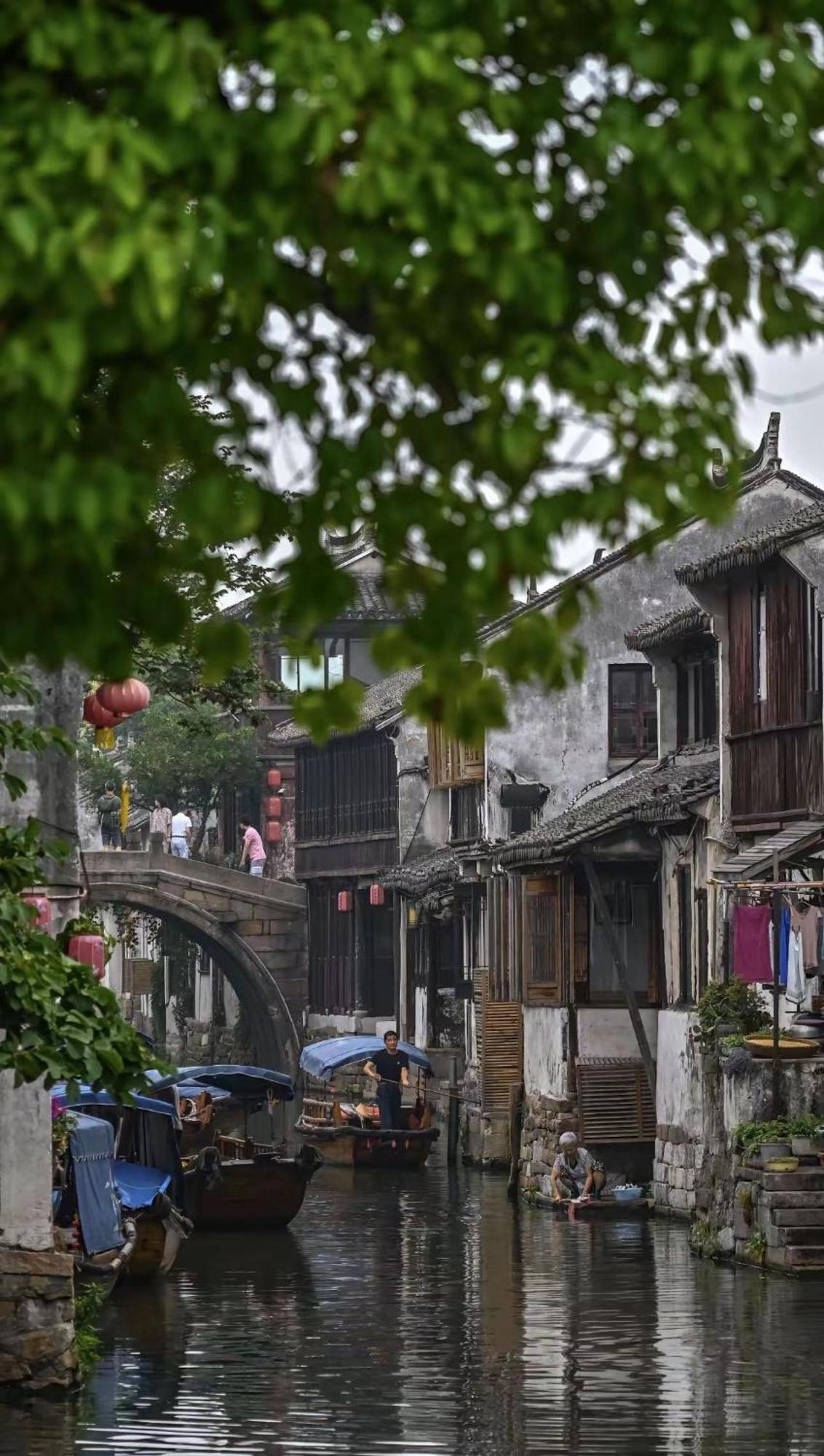 קונשאן Suzhou Zhouzhuang Slowlife River View Lnn מראה חיצוני תמונה