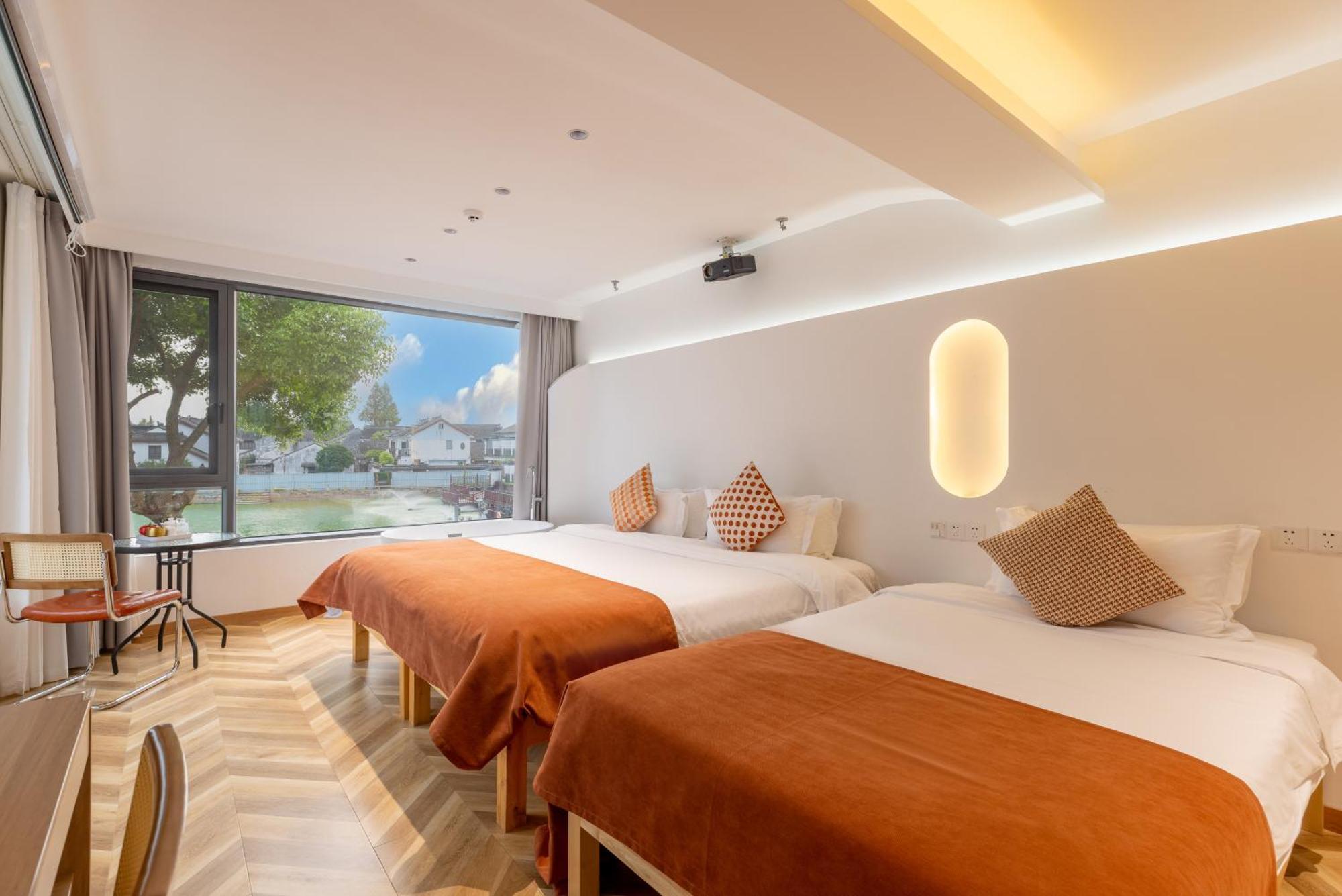 קונשאן Suzhou Zhouzhuang Slowlife River View Lnn מראה חיצוני תמונה
